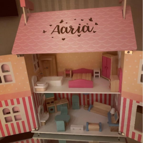 personalised dolls house