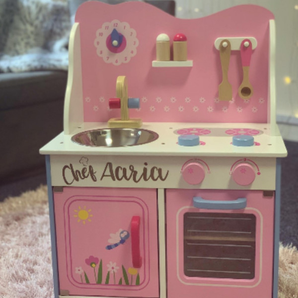personalised toy kitchen